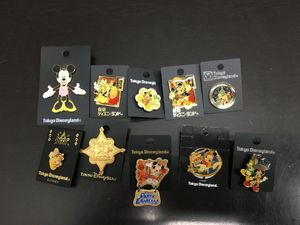 【希少】東京ディズニーランド Party Express ピンバッジ 6種セット 希少】東京ディズニーランド Party Express ピンバッジ 6種セット 希少