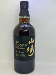 山崎 18年(箱無し)の平均価格は86,741円｜ウイスキーの価格相場・買取価格