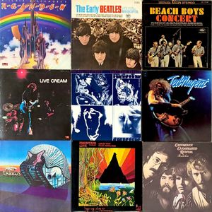 309位 【USED】≪1円スタート！ ≫ 定番 ROCK / POPS レコード3箱セット！? 約160枚 LP RECORD