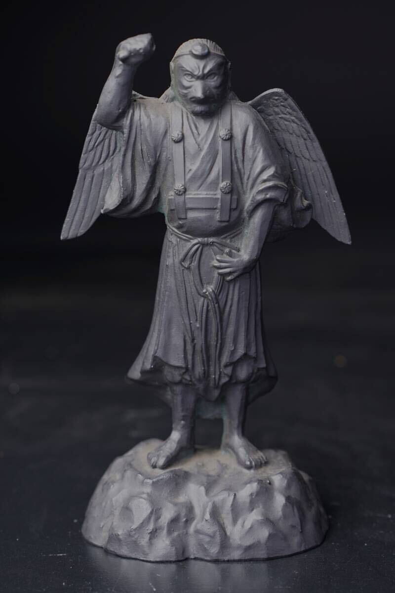チョンちゃん　天狗像 大型79㎝ 烏天狗 神像 仏教美術 古美術 骨董品 天狗 像の値段と価格推移は？｜8件の売買データから天狗 像の価値が
