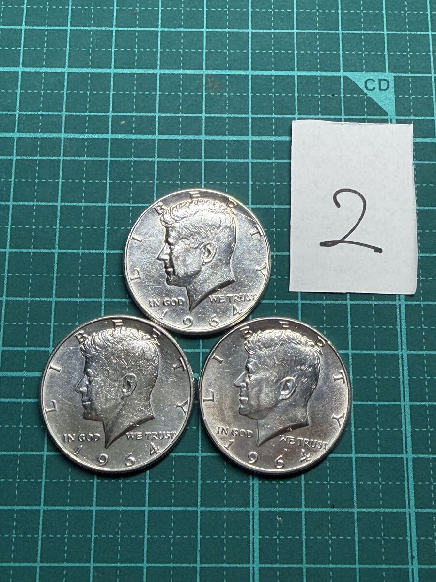 アメリカ ケネディ コインの値段と価格推移は？｜117件の売買データ