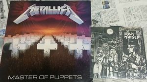 262位 ヘビーメタルハードロックLP21枚＋EP1枚まとめて!メタリカアイアンメイデンWASPモトリー