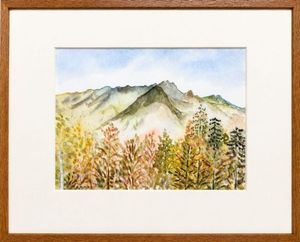 「貴重品」沢野ひとし　ほっこりした海辺の風景水彩画（原画） 沢野ひとしの値段と価格推移は？｜8件の売買データから沢野ひとしの