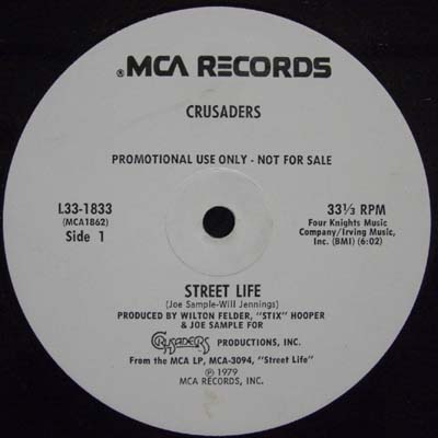 C2/HG617即決レア12/CRUSADERS/STREET LIFE/loft/garage