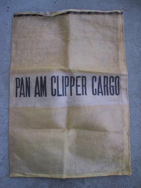 1960年代 パンナムバッグ（PAN AM CARGO）カーゴ用バッグ ＃64