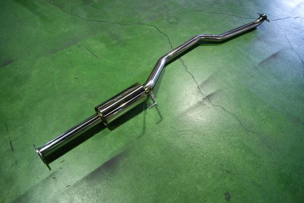 エスティマ ACR30 2.4L 中間パイプ ストレートマフラー 60Φ(社外品 