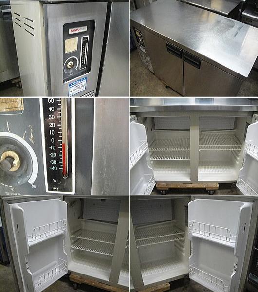 サンヨーSANYO台下冷蔵庫169リットルSUC-1241N厨房作動良好 5の入札