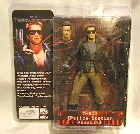 ターミネーターT-800ポリスステーションアサルトNECAフィギュア