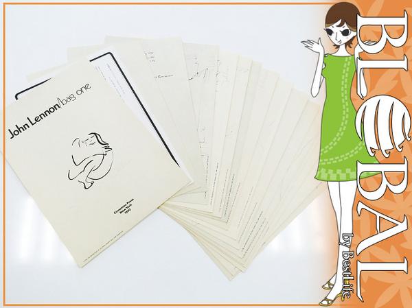 1円 ジョンレノンbagoneシルクスクリーンイラストリトグラフ The Beatles 売買されたオークション情報 Yahooの商品情報をアーカイブ公開 オークファン Aucfan Com