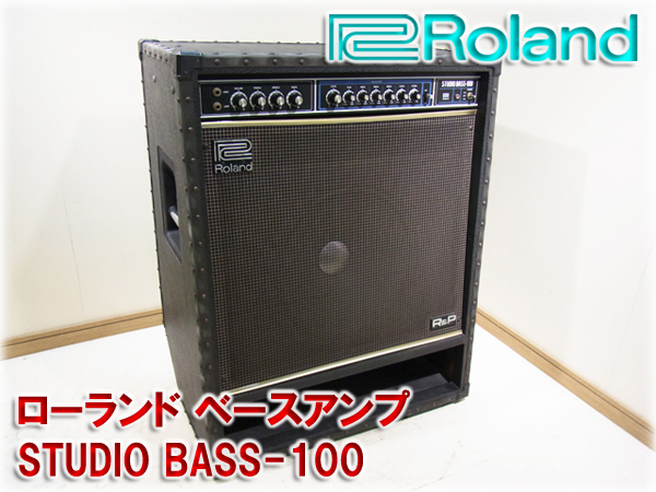 Roland ベースアンプ スタジオベース SB-100 R&Pスピーカー 100W 