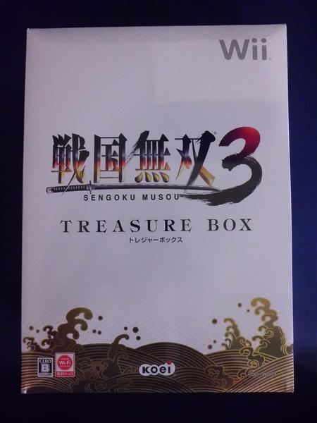 Wii 戦国無双3 トレジャーボックス（新品・未開封）_2