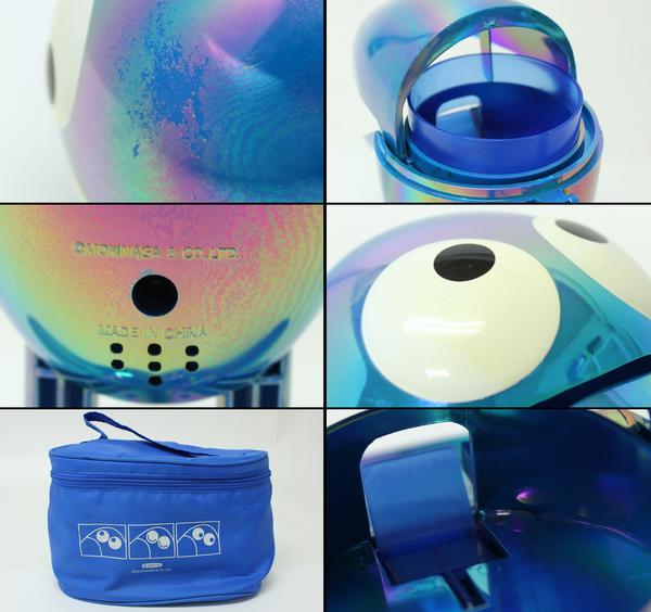45【キョロちゃん】中古/メタキョロ/メタリックブルー/キョロ缶(キョロ