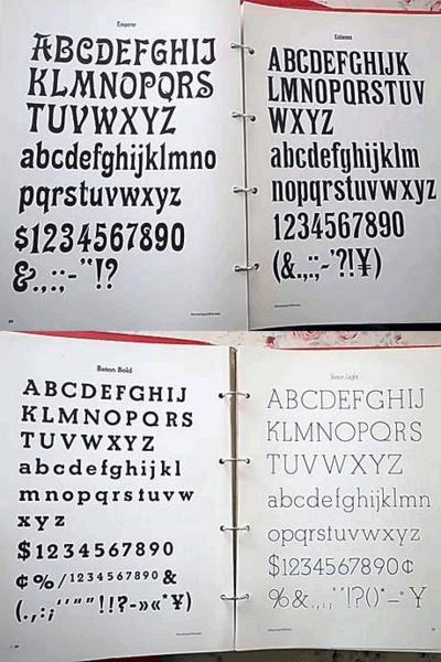 gg/モンセン・スタンダード欧文書体清刷集 タイポグラフィ gg/モンセン・スタンダード欧文書体清刷集 タイポグラフィ