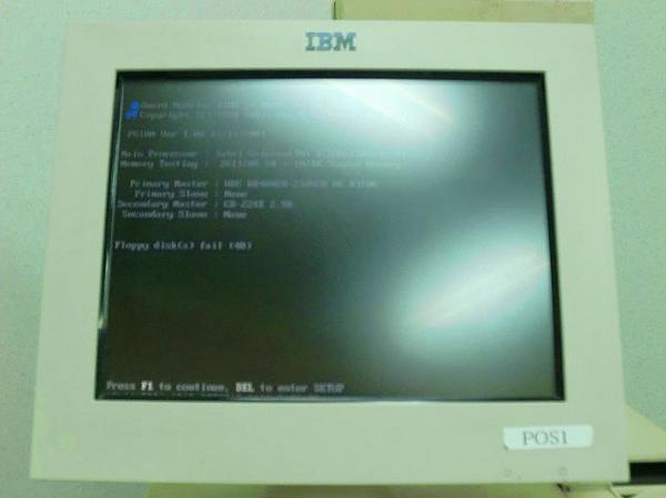 TEC レジスター デジタル表示　中古品　使用感あり　動作確認済み R6498L IBM POS レジ レジスター 4674-121(レジスタ)｜売買された