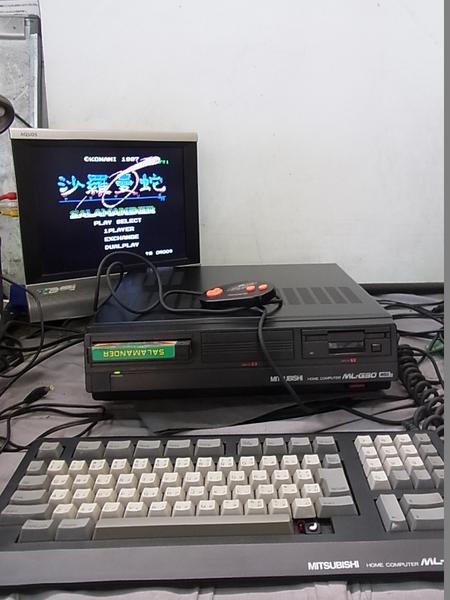 M25961. MITSUBISHI / ML-G30 / MSX2 / ゲーム確認 おまけ付(MSX