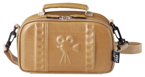 ★即決★ムービーふうビデオカメラバッグ キャメル ビデオケース