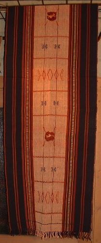 ∽ビルマの絣布～タペストリー～☆細長いサイズNo.2∽