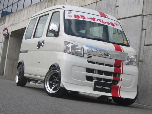 ハイゼット カーゴ メッキボンネット グリルカバー S331V(セット