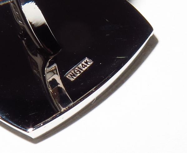 WAKO(ワコー) カフス - WG14K 正規品 銀座和光 WAKO K14WG 14金