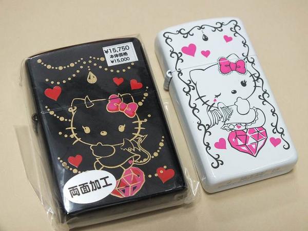 1円～ZIPPOライター キティちゃんペアセット 未使用 定価15000円