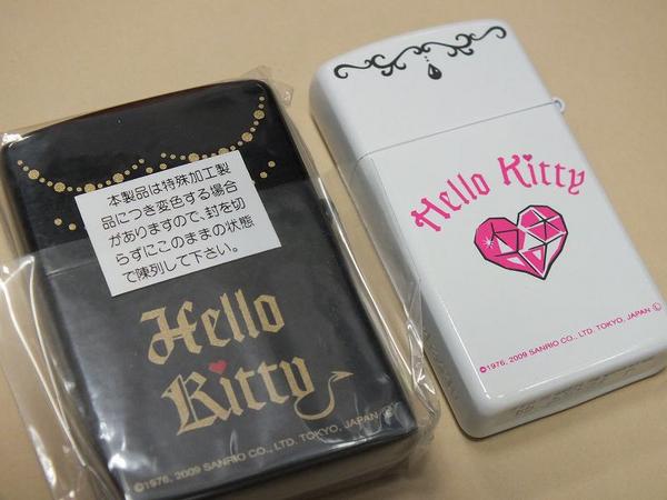 1円～ZIPPOライター キティちゃんペアセット 未使用 定価15000円