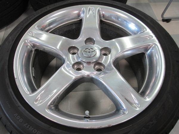 16アリストベルテックス純正 8J+50 215/50R17 流用等4本(ラジアル