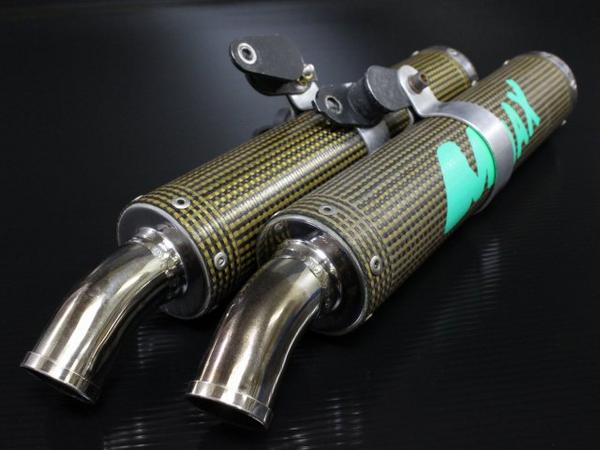 激安！NSR250用M-MAX製カーボンサイレンサー！MC21/MC28(マフラー本体