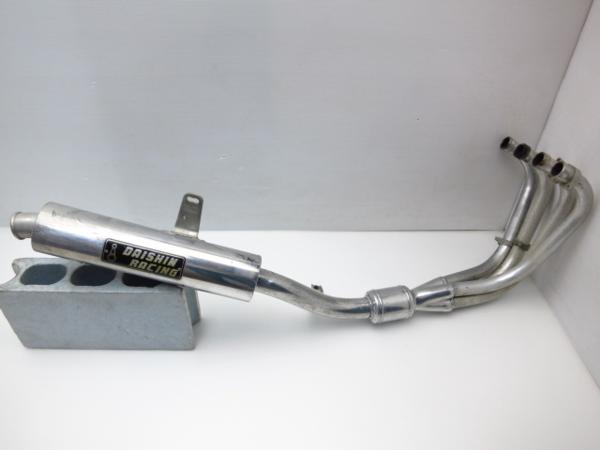 バンディット400 GK75 ダイシン フルエキ オールアルミマフラー