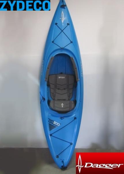 1円未使用ダガーカヤック ザイディゴ 9.0 スプレースカート付 青 