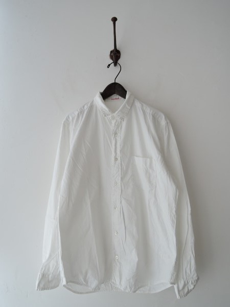 ホームスパン homspun *コットンシャツL*綿ジャーナルLUXE1214