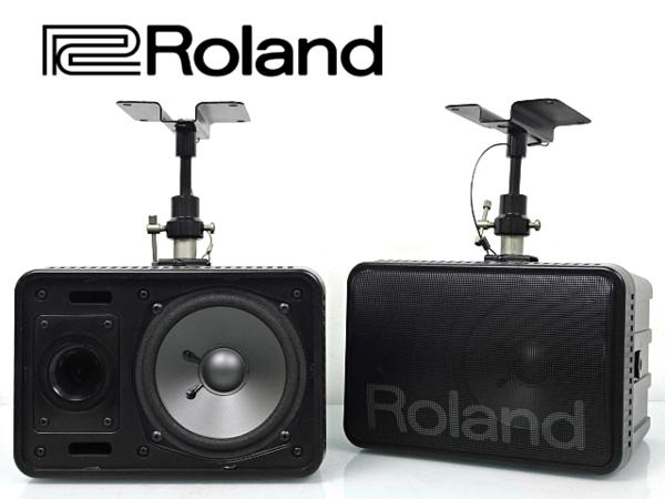 スピーカー・ウーファー roland ds50a □□Roland MS-50 2wayモニタースピーカー ペア ブラケット付□(一般