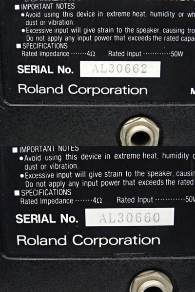 □□Roland MS-50 2wayモニタースピーカー ペア ブラケット付□(一般