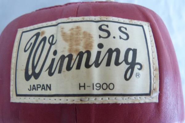 美品 ウィニング ウイニング ヘッドギア　Ｈー1900 ウィニング S.S Winning JAPAN H-1900 ヘッドギア 中古□23大07