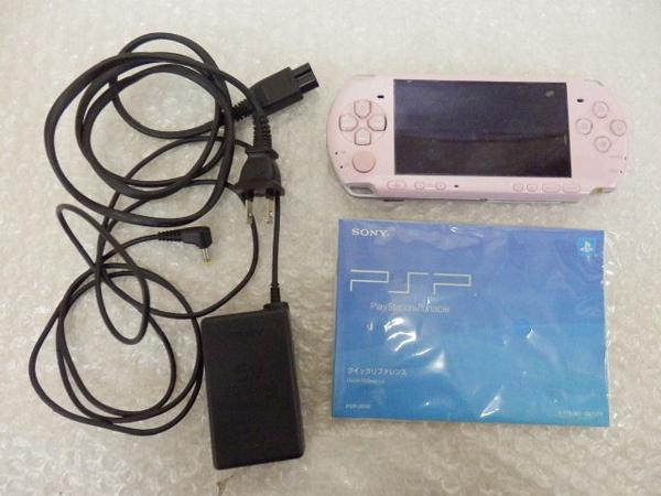 現状/初期動作確認済 PSP-3000 本体 ブロッサム ピンク[梱0.1]