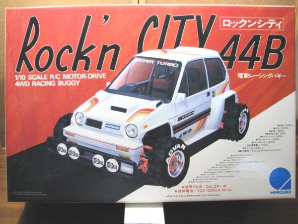 ヒロボー 1/10 電動RCバギー ロックンシティー 44B 【新品】(組立