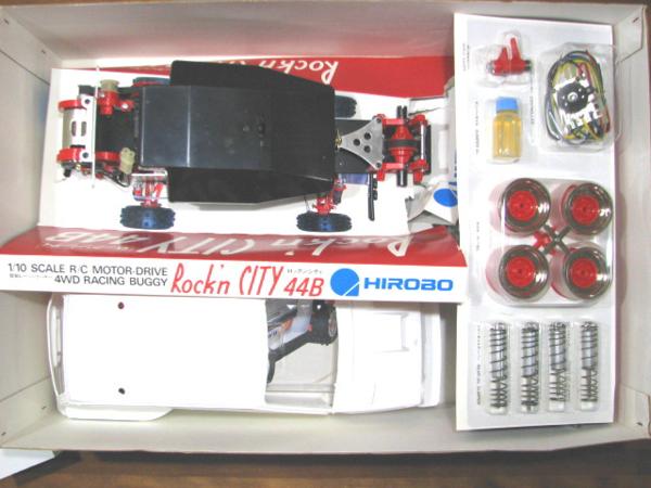 ヒロボー 1/10 電動RCバギー ロックンシティー 44B 【新品】(組立