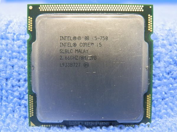 ■intel COREi5-750 2.66GHz CPU SLBLC■動作品■