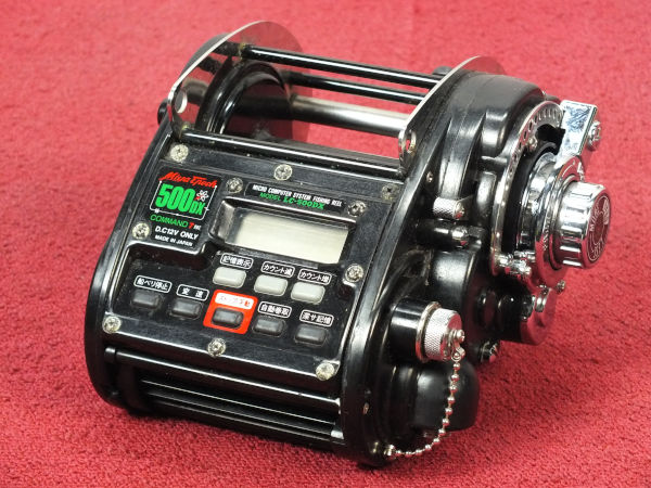 ミヤエポック500DX MiyaEpoch 電動リール　ジャンク MIYA EPOCH LC-500DX 船用電動リール＊ジャンク品＊ ◇ スペック