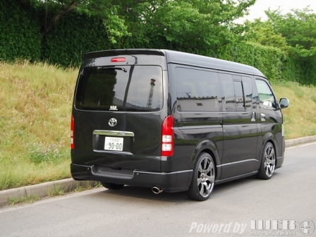 CRS*エセックス/ハイエース*200系/ワイド用リアウィング