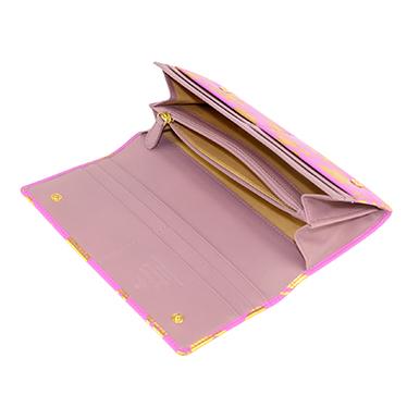 送料無料V.WESTWOOD/長札入財布 2800V LOGOPRINT FUX