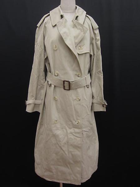 アクアスキュータム トレンチ コート ベージュ ◎ ◇■