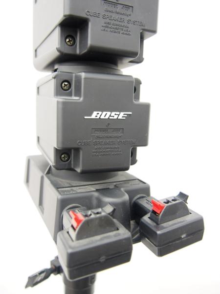 BOSE MODEL 403 キューブ スピーカーTSM-3 スタンド付▽344CF-7