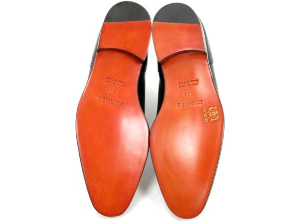 未使用 エルメス HERMES サイドゴアブーツ 42 1/2 黒 E7929