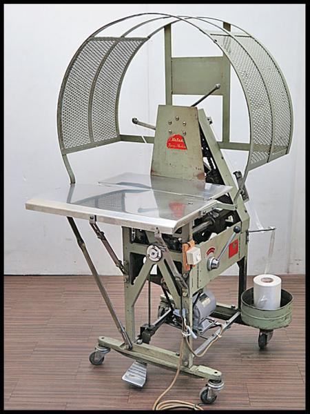 ♪uetsu/ウエツ 羽越機工 50型 自動紐掛結束機 梱包機 /紐掛け機  