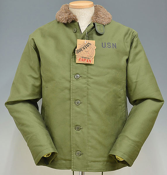 (h8167)ヒューストン 新品 5N-1X N-1 デッキジャケット 40