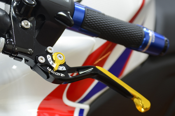 RIDEA T-MAX530 用スライド延長式アジャストクラッチレバー BK