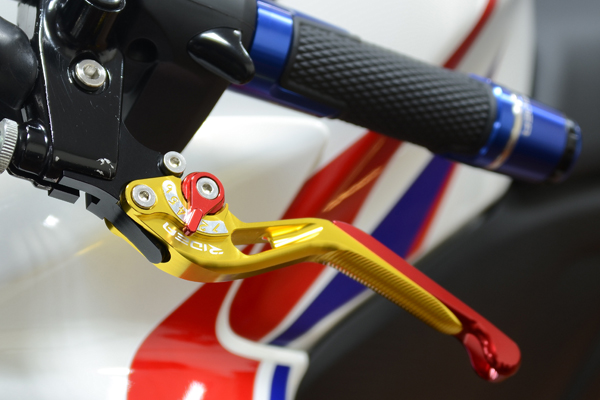 RIDEA T-MAX530 用スライド延長式アジャストクラッチレバー BK