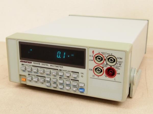 V8 ☆ ADVANTEST　デジタルマルチメーター　R6441B ☆