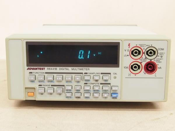 V8 ☆ ADVANTEST　デジタルマルチメーター　R6441B ☆