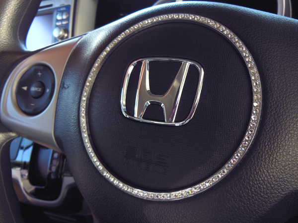 mut-HONDA N BOX専用ステアリングセンターリング・クリスタル